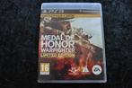 Medal Of Honor Warfighter Limited Edition Playstation 3 PS3, Games en Spelcomputers, Games | Sony PlayStation 3, Verzenden, Nieuw