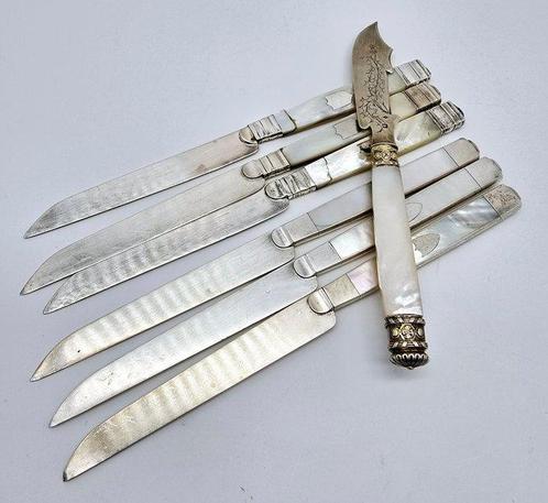 Francia - Dipartimenti ( 1819 -1838 ) Paris - Couteau à, Antiek en Kunst, Antiek | Zilver en Goud