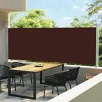 vidaXL Tuinscherm uittrekbaar 600x160 cm bruin, Tuin en Terras, Parasols, Verzenden, Nieuw