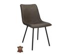 Veiling - Stoel Canyon (set van 6) Microleder - Antraciet, Nieuw