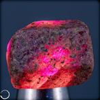 Natuurlijke zeldzame Padparadscha-saffier Ruw kristal met