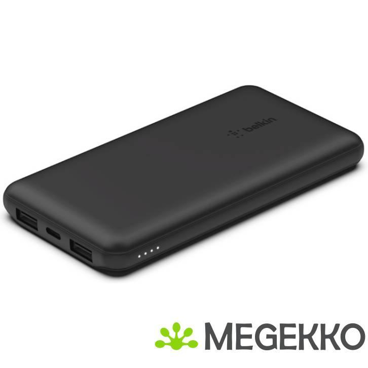 Belkin Power Bank 12W 10.000mAh + USB-A/USB-C kabel, Telecommunicatie, Powerbanks, Nieuw, Verzenden