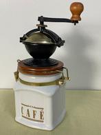 Moulin à café - Bois, Céramique - Moulin à café décoratif, Antiquités & Art