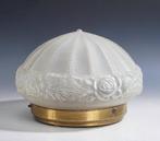 Plafonnier - Plafonnier Art Déco avec rosaces et rinceaux de