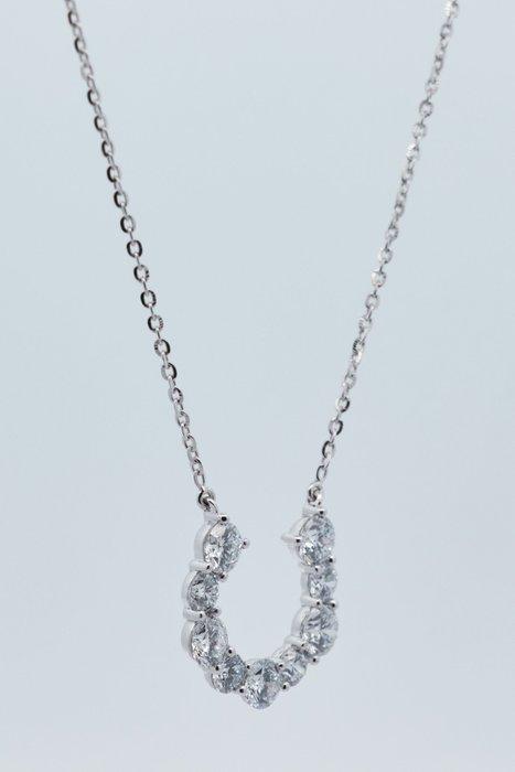 Zonder minimumprijs - Halsketting - 14 karaat Witgoud -, Bijoux, Sacs & Beauté, Colliers