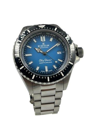 Edox - Sky Diver Neptunian Automatic Date - 80120-3NCA-BUIDN