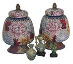 Collection thématique - Vases et objets cloisonnés vintage, Antiek en Kunst