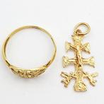 Ensemble de bijoux 2 pièces - 18 carats Or jaune