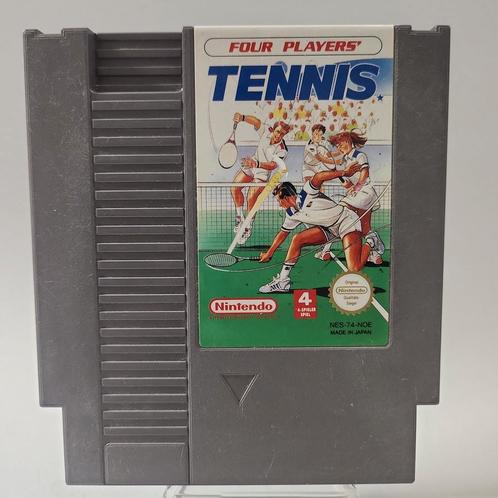 Four Player Tennis NES, Games en Spelcomputers, Games | Nintendo NES, Zo goed als nieuw, Ophalen of Verzenden