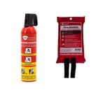 Sprayblusser + branddeken pakket, Verzenden, Nieuw