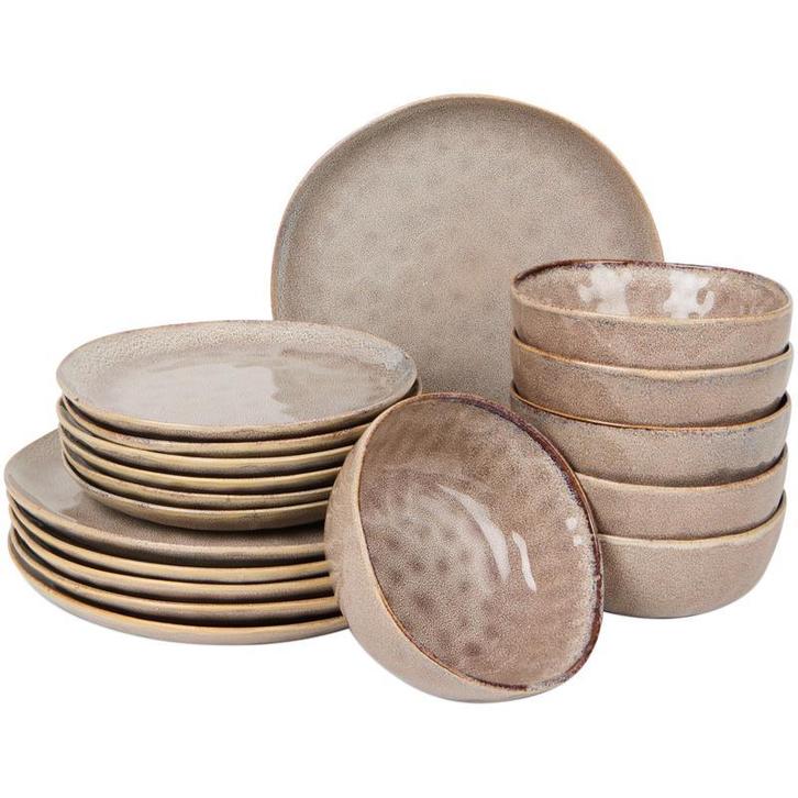 Service de table Essence - 18 pièces | 6 personnes, Huis en Inrichting, Woonaccessoires | Overige, Verzenden