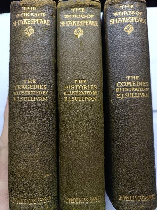 William Shakespeare/E. J. Sullivan - The Works of, Antiek en Kunst, Antiek | Boeken en Manuscripten