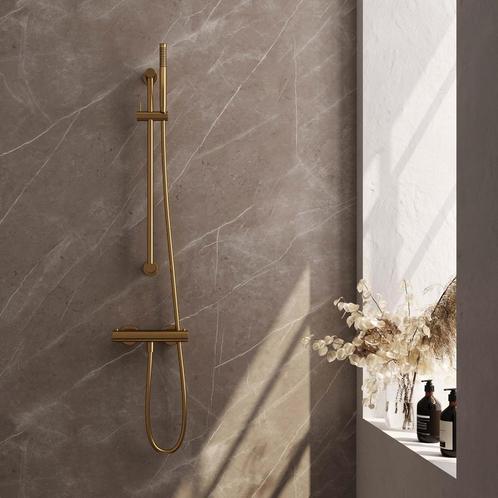 Douchekraan Opbouw Brauer Gold Edition Met Glijstang, Doe-het-zelf en Bouw, Sanitair, Kraan, Nieuw, Ophalen of Verzenden