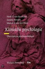Klinische psychologie 9789001596330, Boeken, Verzenden, Zo goed als nieuw