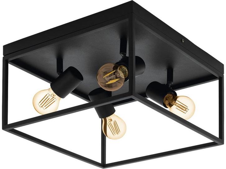 EGLO Silentina - Plafondlamp - E27 - 36 cm - Zwart, Huis en Inrichting, Woonaccessoires | Overige, Zo goed als nieuw, Verzenden
