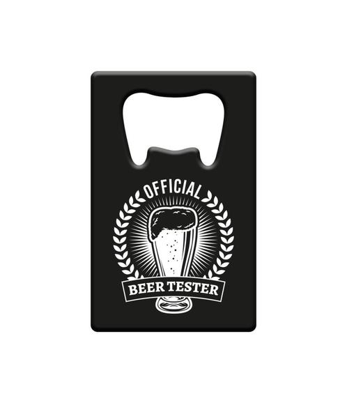 Bieropener Official Beer Tester, Hobby en Vrije tijd, Feestartikelen, Nieuw, Verzenden