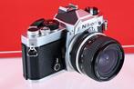 Nikon FM + Nikkor 3,5/28mm + Strap + Filter + Cap | Single, Audio, Tv en Foto, Fotocamera's Analoog, Nieuw