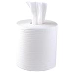 Handdoekrollen Wit | 6 rollen | 2 laags | 18(h) x 18(Ø)cm, Zakelijke goederen, Verzenden, Nieuw in verpakking