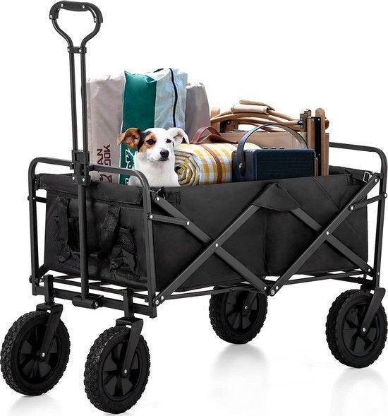 2dekans | Avalo Bolderkar XL - Opvouwbaar - Tot 110KG -, Doe-het-zelf en Bouw, Transportwagens, Ophalen of Verzenden