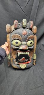 For your curiosity cabinet - Original Tibet Mahakala wood