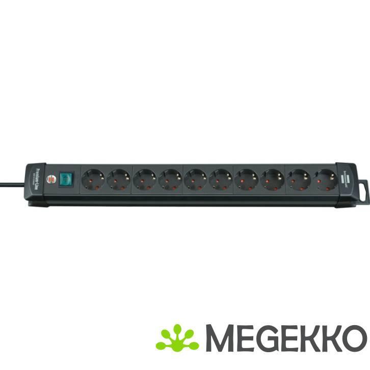 Brennenstuhl BN-1951100100 verdeeldoos 10 stopcontacten, Computers en Software, Pc- en Netwerkkabels, Nieuw, Verzenden