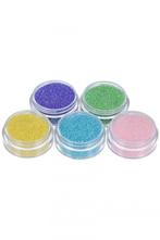 Gekleurde Glitter Tattoo Set Unicorn 5st, Verzenden