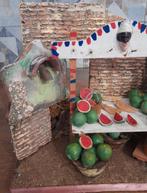 Kerststal - Aardewerk, Hout