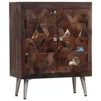 Massief Houten Dressoir 60cm | Tweede Kansje | OP=OP, Huis en Inrichting, Verzenden, Nieuw, 50 tot 100 cm, Industrieel