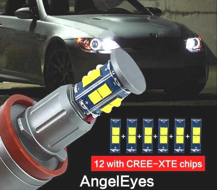 KIT ANGEL EYES EN LED 120W POUR BMW 2007-2011, Auto-onderdelen, Verlichting, Verzenden