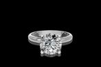 Ring - 14 karaat Witgoud - 3.61ct. tw. Diamant (Lab-grown), Handtassen en Accessoires, Ringen, Nieuw