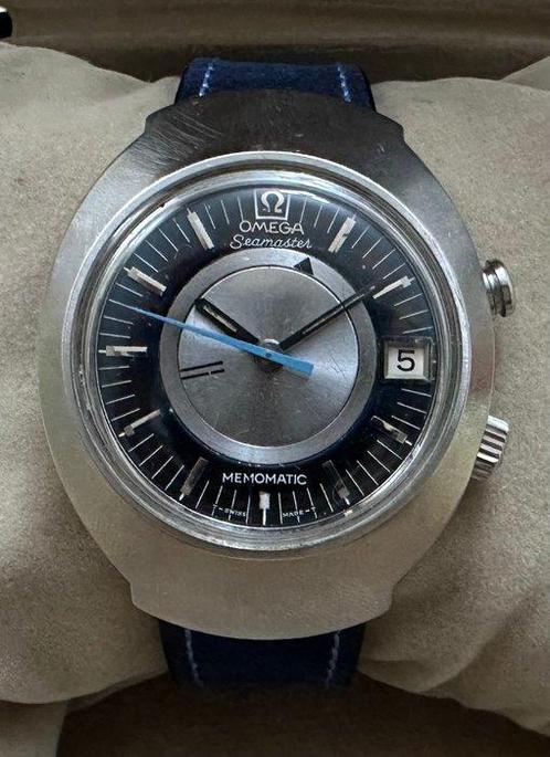 Omega - Seamaster Memomatic Alarm Automatic - 166.071 -, Handtassen en Accessoires, Horloges | Heren