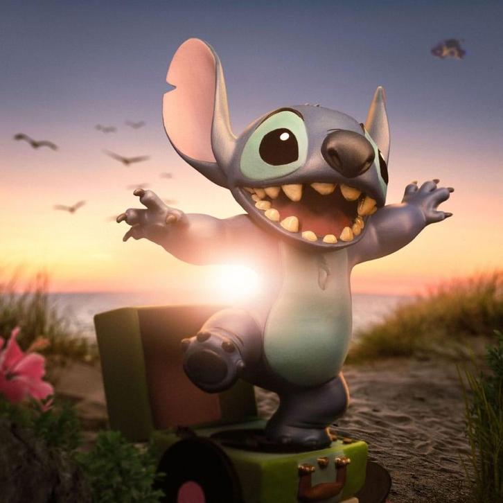 Lilo & Stitch Art Scale Statue 1/10 Stitch 17 cm, Verzamelen, Disney, Ophalen of Verzenden