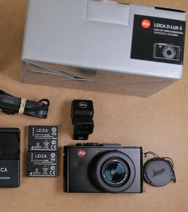 Leica D-Lux 6 with Leica EVF 3 electronic viewfinder, Verzamelen, Foto-apparatuur en Filmapparatuur