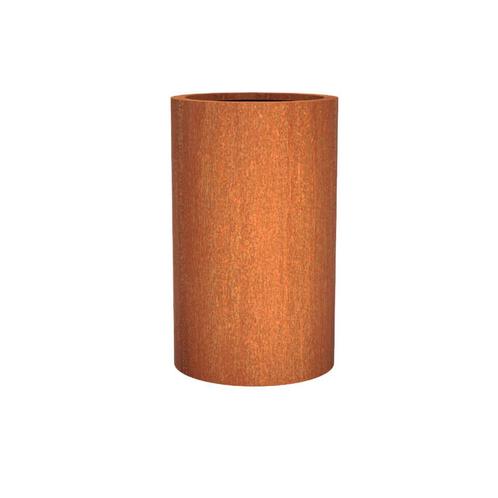 Cortenstaal plantenbak Ø60x100cm - Met bodem, Tuin en Terras, Bloembakken en Plantenbakken, 60 cm of meer, 60 tot 100 cm, Tuin