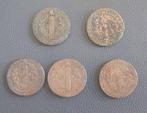 Frankrijk. Lodewijk XVI (Grondwet). 2 Sols 1792 (lot de 5