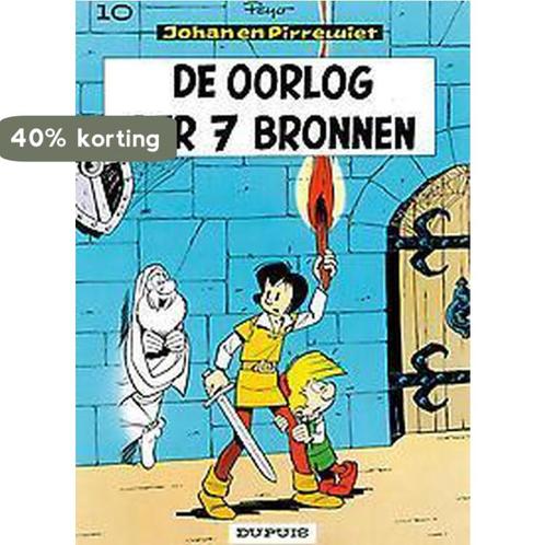 De oorlog der 7 bronnen / Johan en Pirrewiet / 10 Peyo, Boeken, Stripverhalen, Gelezen, Verzenden