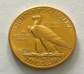 États-Unis. 10 Dollars 1913 - Indian Head
