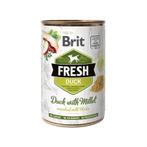 Brit fresh can – duck with millet 400g - hondenvoer met eend, Dieren en Toebehoren, Nieuw