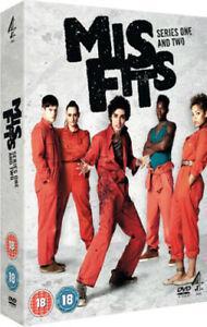 Misfits: Series 1 and 2 DVD (2010) Robert Sheehan, Green, Cd's en Dvd's, Dvd's | Overige Dvd's, Zo goed als nieuw, Verzenden