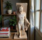 Sculpture, Busto Achille - 41 cm - Pierre de fonte