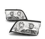 PHARES MERCEDES CLASSE C W202 93-00 PROJECTEUR FOND CHROMÉ, Auto-onderdelen, Verzenden, Nieuw