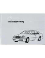 1993 MERCEDES BENZ S KLASSE INSTRUCTIEBOEKJE DUITS, Ophalen of Verzenden
