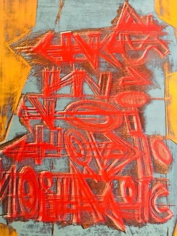 Théo Kerg (1909-1993) - Sans-titre - Lithographie originale