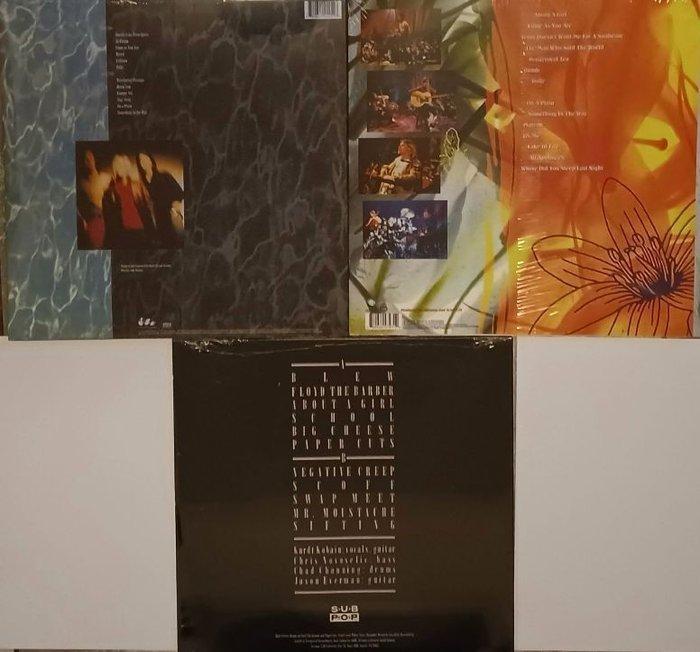 Nirvana - Nevermind + Bleach + Unplugged in New York, 3 LPs, Cd's en Dvd's, Vinyl Singles