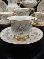Meissen - E.A.Leuteritz - Theeservies (15) - B Form- Fiori, Antiek en Kunst