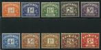Groot-Brittannië 1955 - 1955 Postage dues set complete -, Postzegels en Munten, Postzegels | Europa | UK, Gestempeld