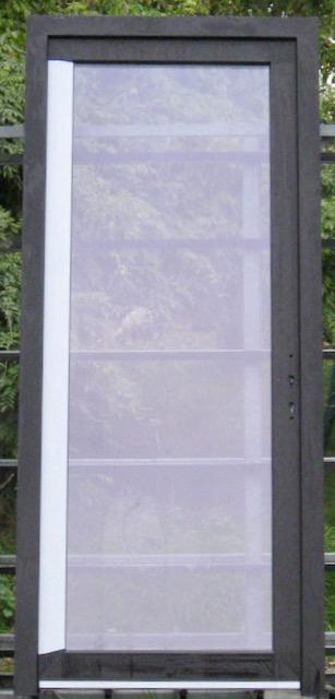 pvc buitendeur , achterdeur , deur 104 x 238 zwart 9005, Doe-het-zelf en Bouw, Deuren en Vliegenramen, Nieuw, Glas, Kunststof