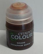 Seraphim Sepia new formula shade paint 18 Ml (Warhammer, Ophalen of Verzenden, Nieuw
