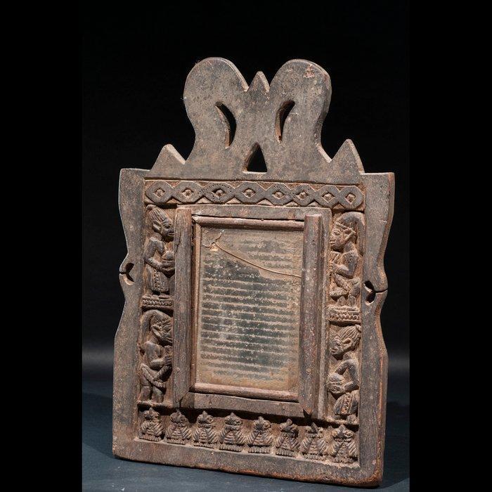 Spiegel der waarzeggerij - Yoruba - Nigeria, Antiek en Kunst, Kunst | Niet-Westerse kunst