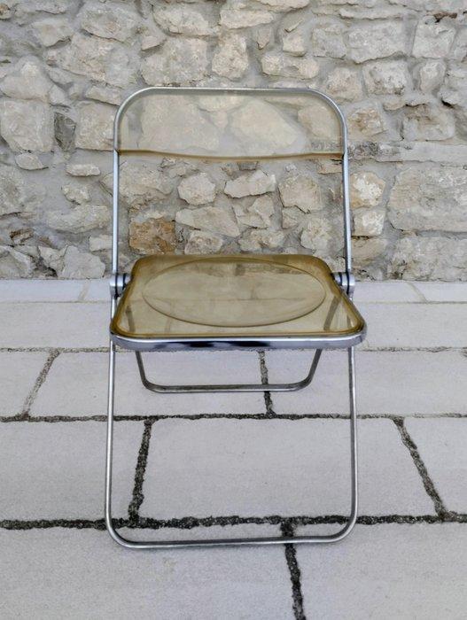 Anonima Castelli - Giancarlo Piretti - Klapstoel - PLIA geel, Antiek en Kunst, Antiek | Meubels | Stoelen en Sofa's